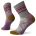 Smartwool - sosete sport femei Hike Zig Zag Valley Light Cushion Mid Crew socks - gri lunar maro frunza