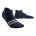 CEP - sosete compresie scurte barbati Training Compression Socks No Show - albastru inchis uniforma crem