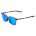 100% - Ochelari - Legere Square - Soft Tact Black - Blue Multilayer Mirror Lens