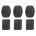 GoPro - prindere - Curved + Flat Adhesive Mounts