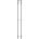Spițe SA D-light Inox 14G 298mm J-Bend Negru + Polyax Brass 14G 12mm Negru