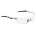 Spiuk - ochelari soare sport - Jifter - black-white - 2 lens Lumiris II clear mirrored