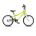 Woom - bicicleta copii 16" Woom 3 AUTOMAGIC, varsta recomandata 4-6 ani (105-120cm) - 6 kg - verde intens lime alb