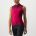 Tricou fara maneci Castelli Velocissima SL de dama Rosu/Visiniu