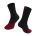 Sosete Force Flake black-bordo S-M/36-41