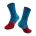 Sosete Force Flake blue-red S-M/36-41