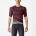 Tricou cu maneca scurta Castelli Climbers 4.0 Visiniu/Gri