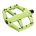 Look - pedale flat bicicleta MTB Trail Fusion - verde lime fluo