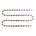 Miche - lant bicicleta electrica 12 viteze, 138 zale E-bike chain - gri argintiu