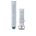 Garmin Quick Release 22 - curea silicon - alb|albastru