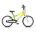 Woom - bicicleta copii 16" Woom 3, varsta recomandata 4-6 ani (105-120cm) - 5,4kg - verde atomic galben neon