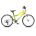 Woom - bicicleta copii 20" Woom 4, varsta recomandata 6-8 ani (115-130cm) - 7,7 kg - verde atomic galben neon