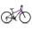 Woom - bicicleta copii 24" Woom 5, varsta recomandata 7-11 ani (125-145cm) - 8,7kg - mov negru asfintit