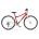Woom - bicicleta copii 26" Woom 6, varsta recomandata 10-14 ani (140-165cm) - 9,5 kg - rosu aniversar alb