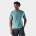 Tricou sport bărbați Smartwool Active Ultralite - Merino + TENCEL™ - verde teal