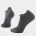 Șosete Merino alergare Smartwool Run - gri deschis | Low Ankle | Zero Cushion