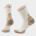 Șosete Merino hiking Smartwool Hike - bej Moonbeam | Mid Crew | Targeted Cushion