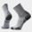Șosete Merino hiking Smartwool Hike - gri deschis Light Gray | Mid Crew | Targeted Cushion