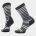 Șosete Merino Smartwool Everyday Spruce Street - negru/alb | Crew | Relaxed Fit