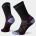 Șosete Merino hiking Smartwool Hike - gri Charcoal | Crew | Light Cushion