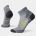 Șosete Merino alergare Smartwool Run - gri Medium Gray | Ankle | Zero Cushion