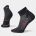 Șosete Merino alergare Smartwool Run - Ankle | Zero Cushion - Black