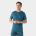 Tricou sport bărbați Smartwool Active Ultralite - Merino + TENCEL™ - albastru Twilight