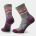Șosete Merino hiking Smartwool Hike Zig Zag Valley - gri Ash/Charcoal | Mid Crew | Light Cushion