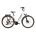 Bicicleta Electrica Trekking Kross Trans Hybrid 1.0 28 inch perla Shimano Acera