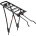Kross Rear Alloy Carrier WeekendRack200 24"-28