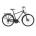 Bicicleta Trekking Kross Trans 3.0 BG 28 inch neagra Shimano Acera