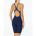 TYR Costum tehnic femei Thresher Open Back - albastru inchis navy