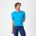 Tricou cu maneca scurta Castelli Espresso 2, pentru barbati, albastru neon