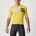Tricou cu maneca scurta Castelli Prologo 7 Galben/Alb/Kaki