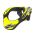 Protectie Gat Alpinestars Youth Neck Support pentru copii negru/galben-fluo OS