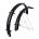 Aparatori noroi Force 58 Aluflex 24 ,negru