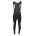 Pantaloni cu bretele si bazon Force Bright negri