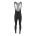 Pantaloni de dama cu bretele si bazon Force Reflex Line negru/roz