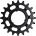 Pinion KMC pentru Shimano Cr-Mo Negru 21T 1/8