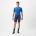 Costum de triatlon cu maneca scurta Castelli PR 2 Speed, Albastru/Bleumarin