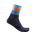 Sosete Castelli Blocco 15, Indigo/Bleu/Portocaliu, S/M, 36-39