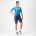 Tricou cu maneca scurta Castelli Climbers A/C W, pentru femei, albastru aquamarin