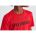 Tricou SPECIALIZED Youth Wordmark SS - Flo Red