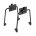 Adaptor Portbagaj THULE InLock - Black  (set)