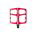 Pedale DEITY Flat Trak - Red