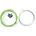 Cablu schimbator si camasa CONTEC Shift+ 1.1x2275mm - Neogreen