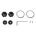 Accesoriu pantofi Northwave Slw X-Dial set cataramă, negru