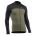 Tricou ciclism Northwave Force 2 lung L negru/verde