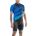 Tricou ciclism Merida Cx Design scurt albastru negru fermoar lung 740122-422