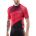 Tricou ciclism Merida Cx Design scurt 422 S Roșu/Negru fermoar lung - 15512T0422